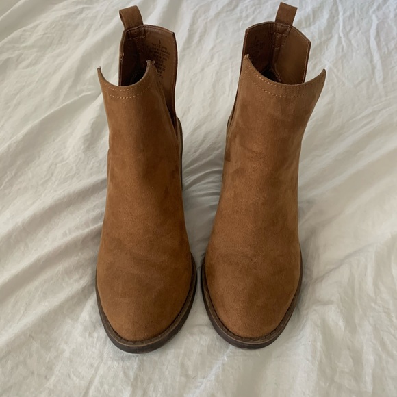 Target Camel Suede Booties - Picture 3 of 5